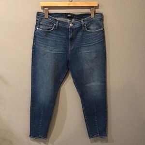 Hudson Jeans Midrise Cigarette Jeans 32 NWT Blue